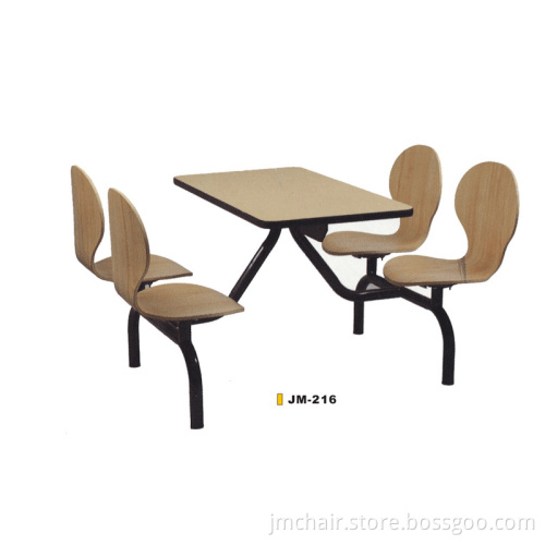 Wooden Snack Desk and Chair (JM-216)